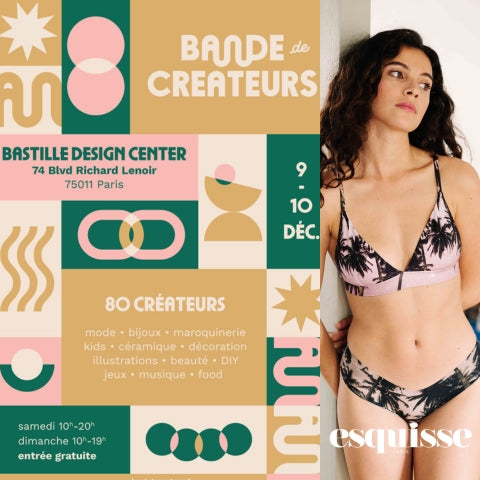 POP-UP Esquisse à Paris le 9 et 10 décembre 2023