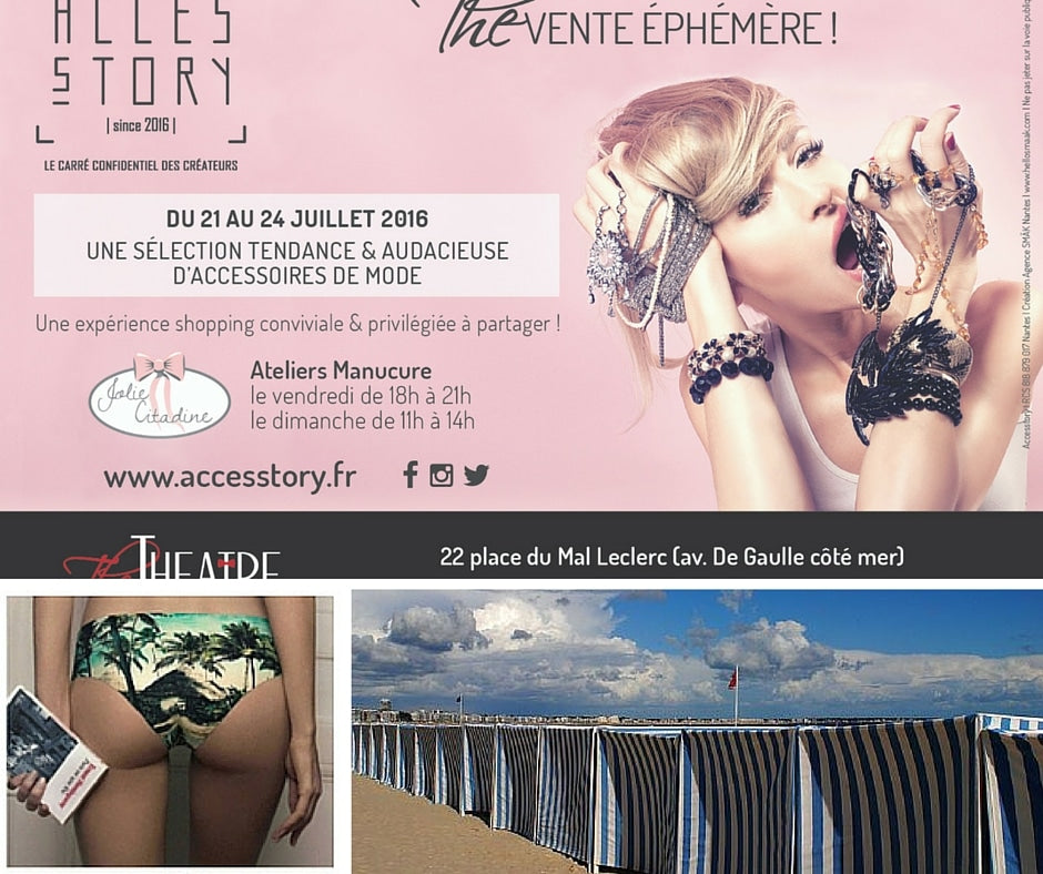 ESQUISSE en vente privée à THE THÉÂTRE à la Baule du 21 au 24 juillet 2016