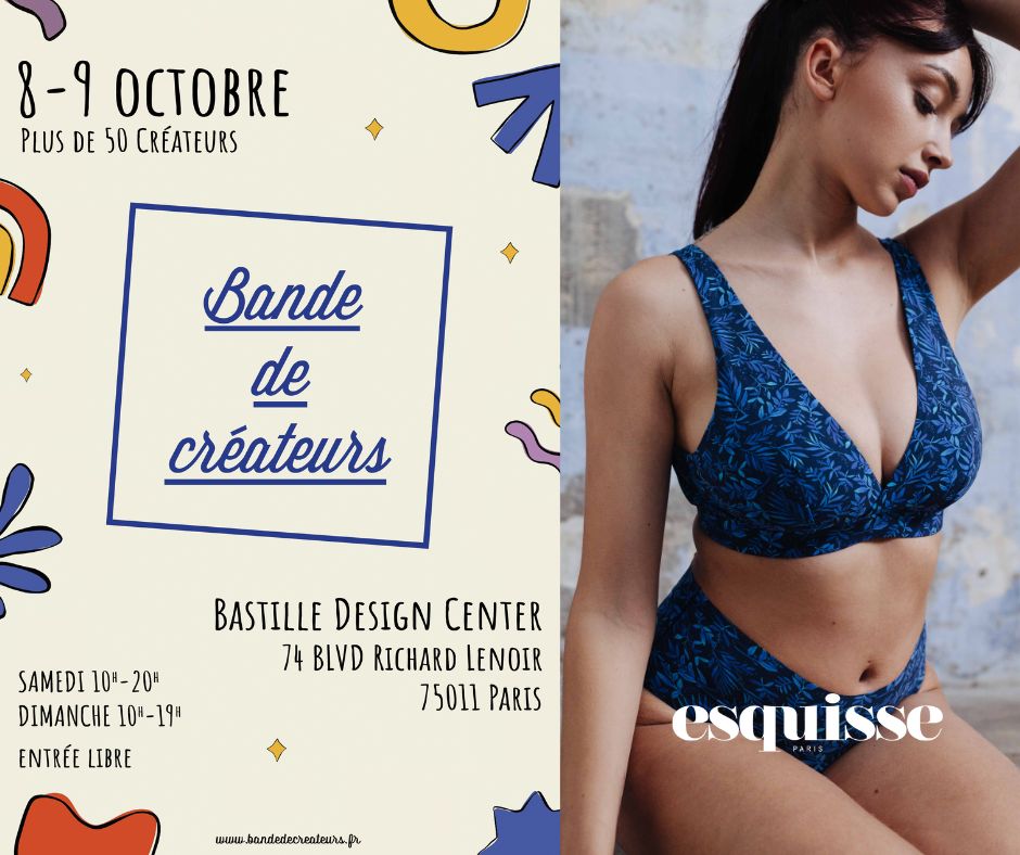 ESQUISSE EN POP UP À PARIS le 8 & 9 octobre