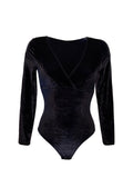 Body Velours noir Esquisse lingerie