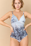 Esquisse lingerie Body Sapins Bleus