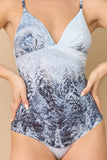 Esquisse lingerie Body Sapins Bleus