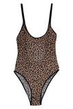 Esquisse lingerie Body tulle Léopard