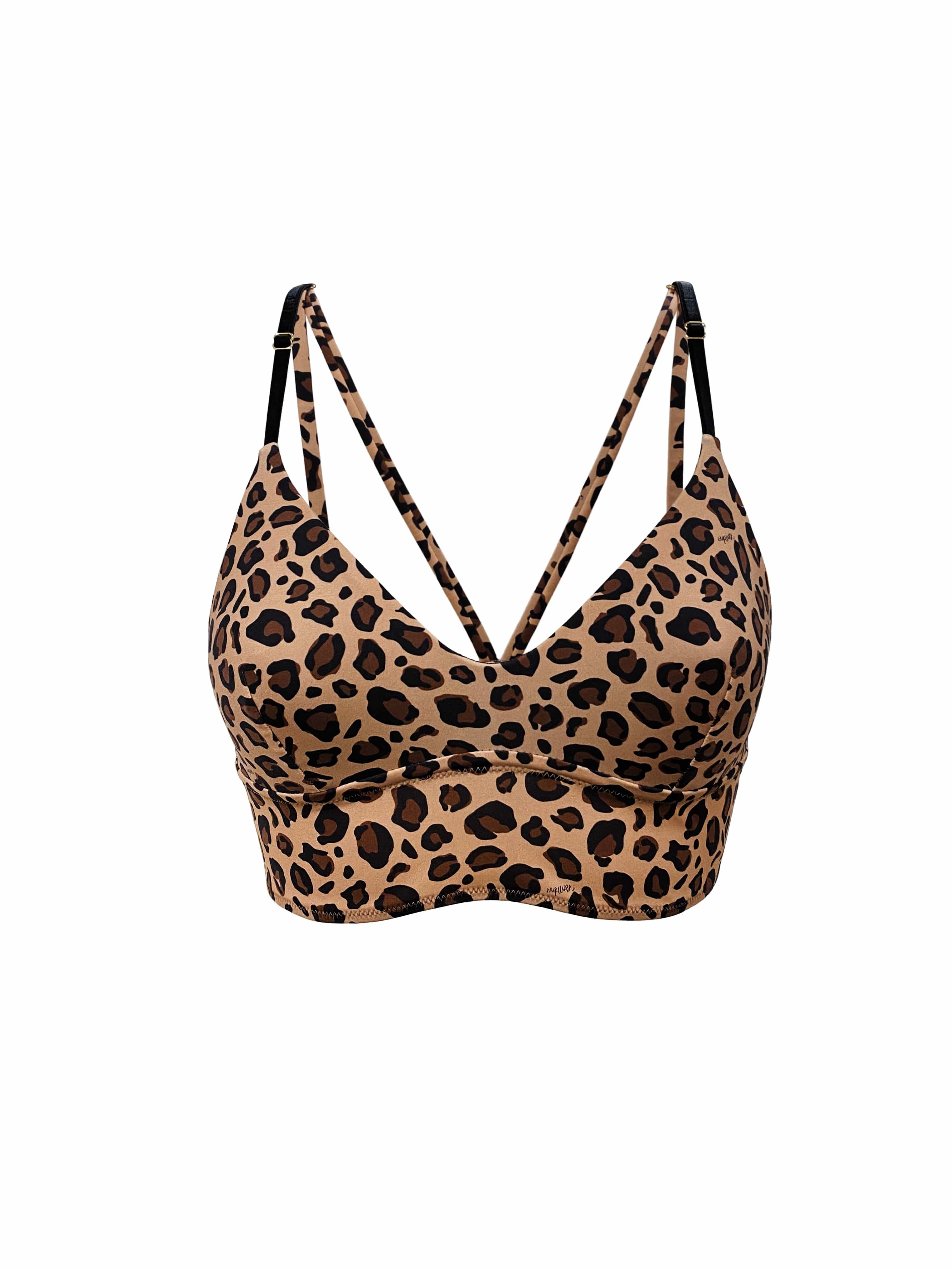 Esquisse lingerie Brassière Léopard Mocha
