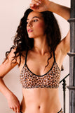 Léopard Mesh Bralette