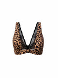 Esquisse lingerie Cache coeur dentelle Léopard Mocha