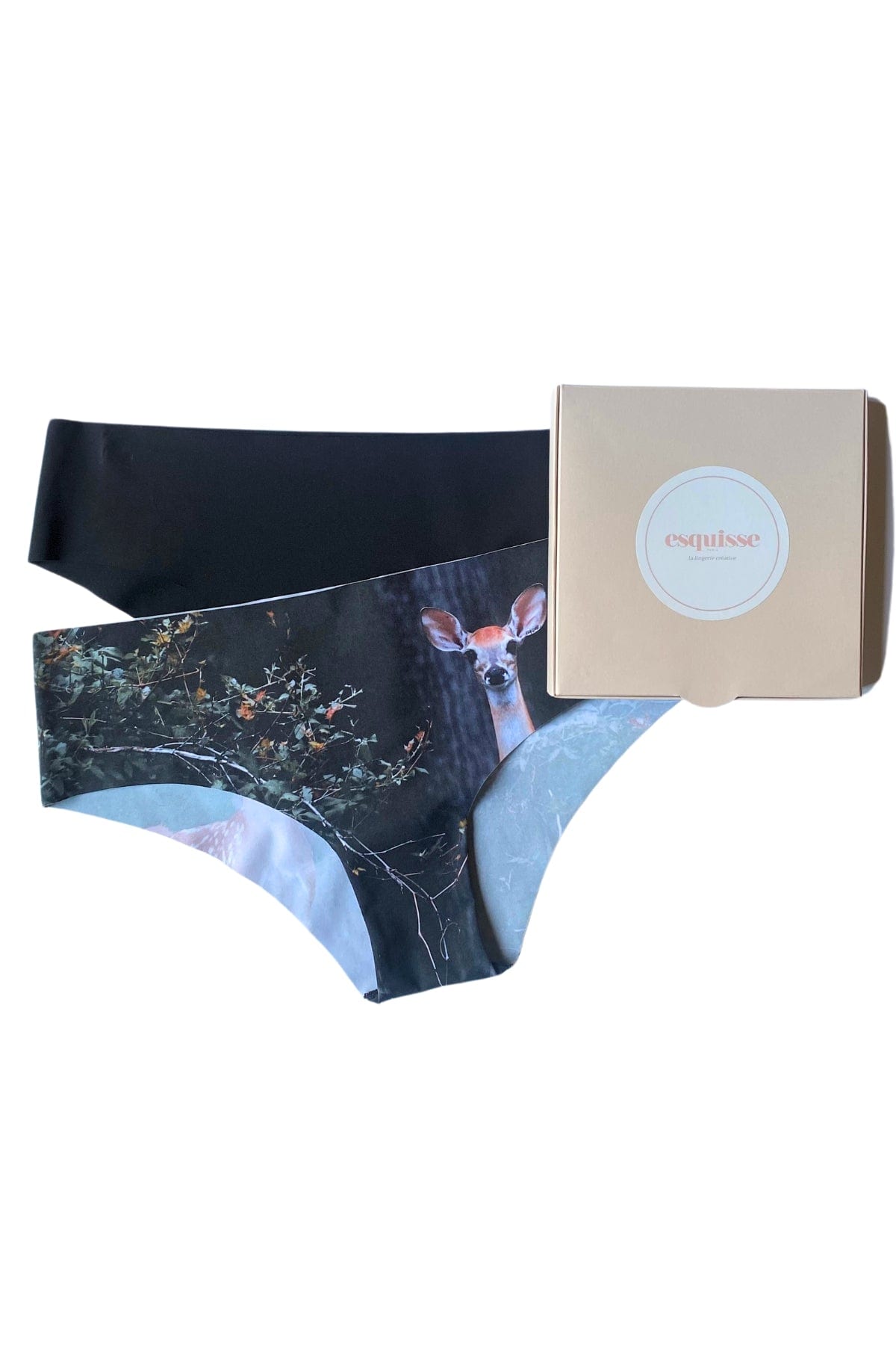 Esquisse lingerie Coffret 2 Culottes Biches
