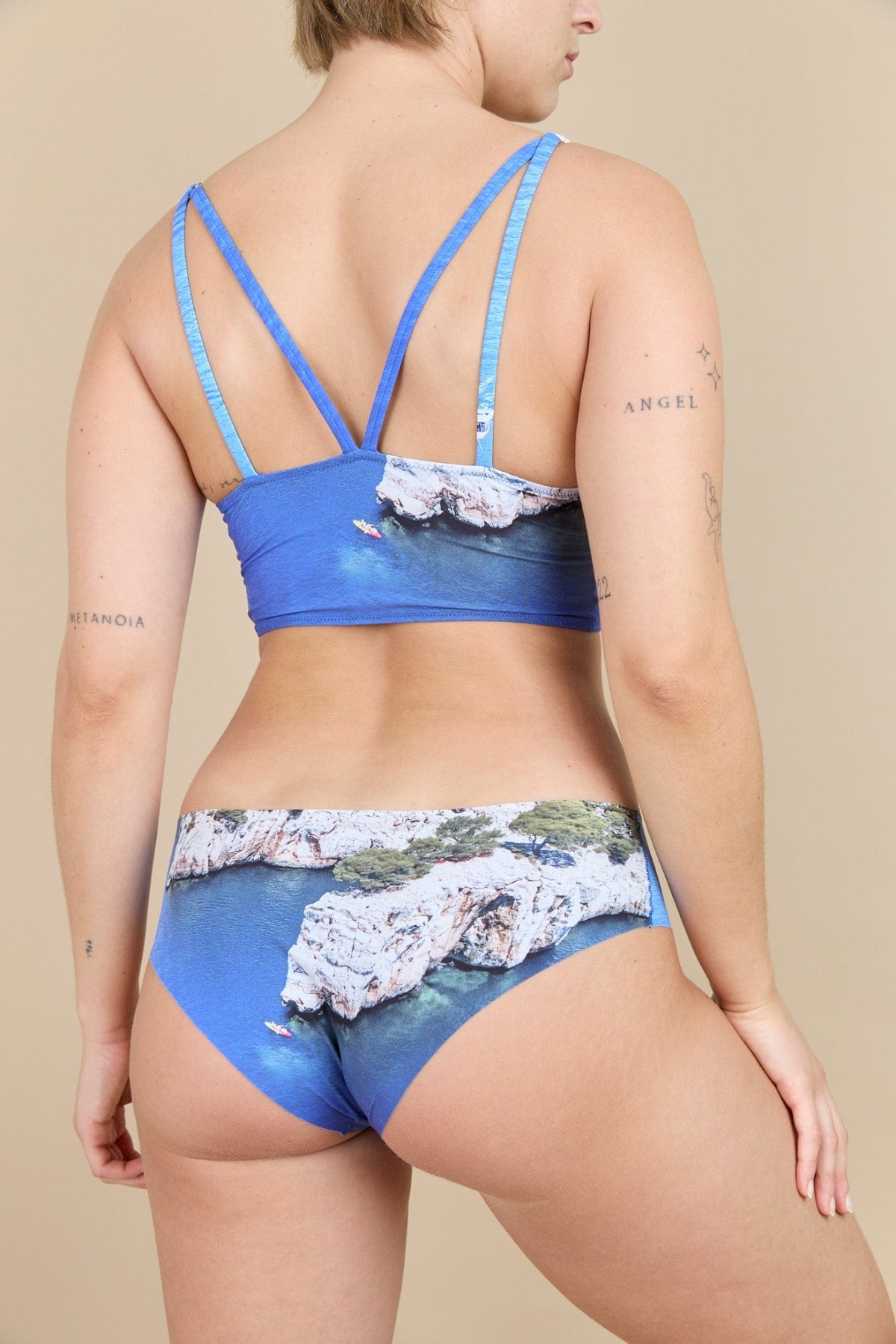 Esquisse lingerie Coffret 3 Culottes Grand Bleu