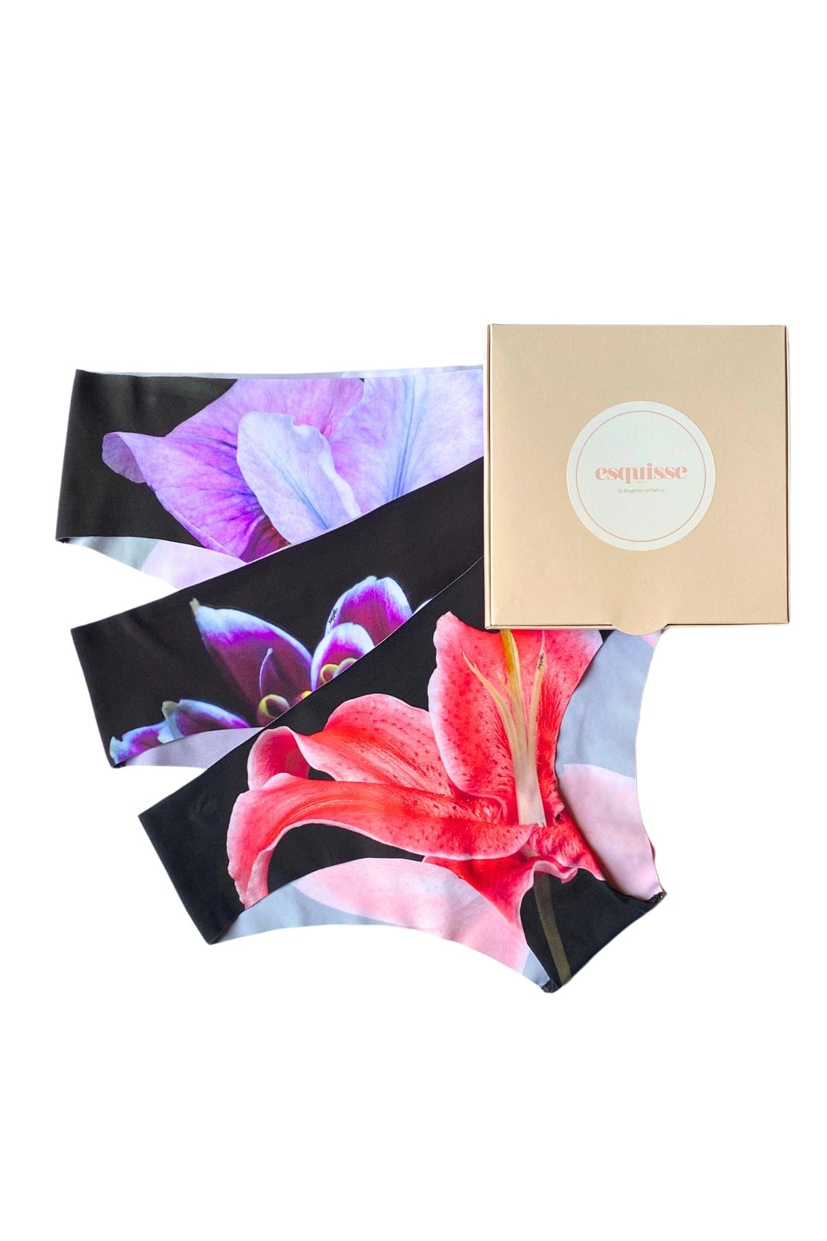 Esquisse lingerie Coffret 3 Culottes Senteur