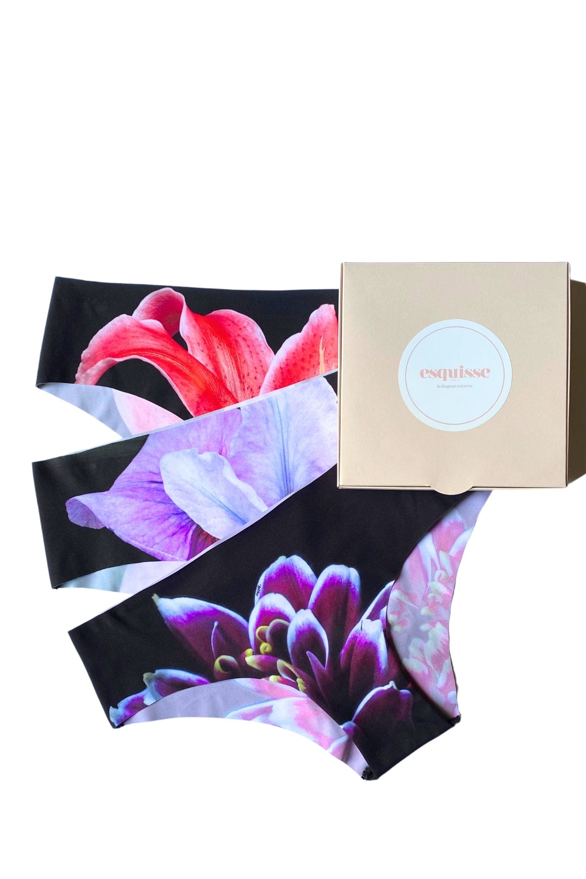 Esquisse lingerie Coffret 3 Culottes Senteur