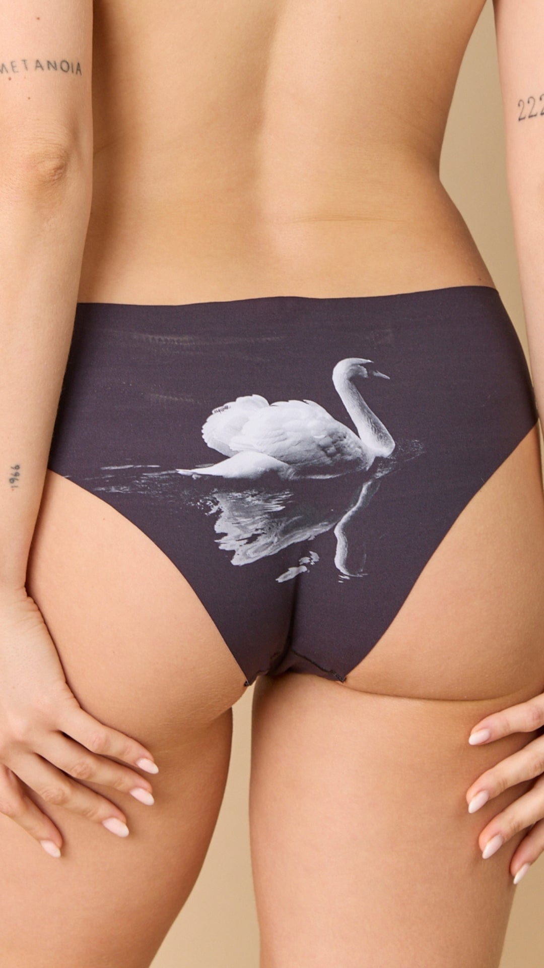 Esquisse lingerie Culotte Cygne