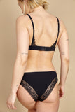 Esquisse lingerie Culotte dentelle noire Pearl