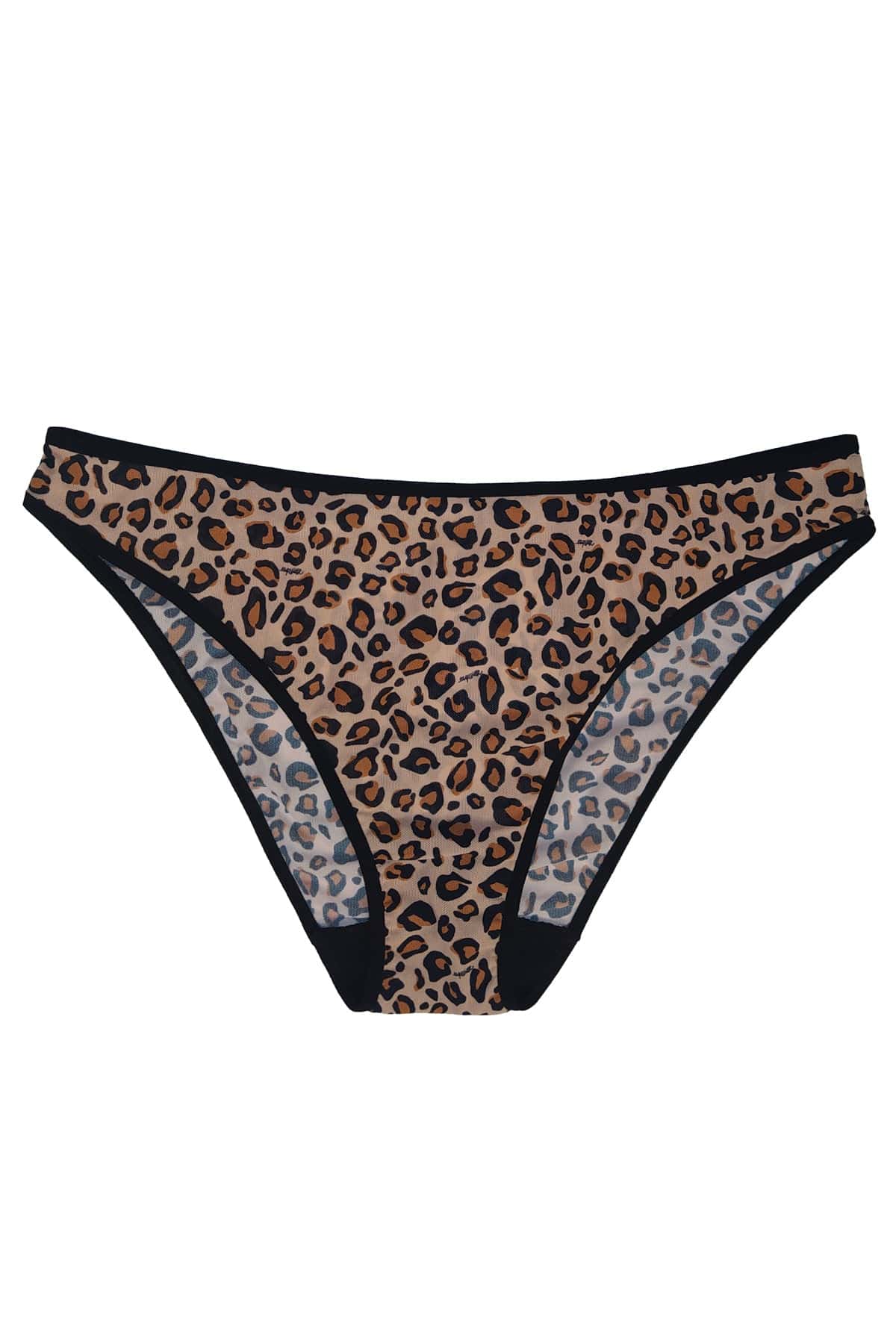 Esquisse lingerie Culotte tulle Léopard