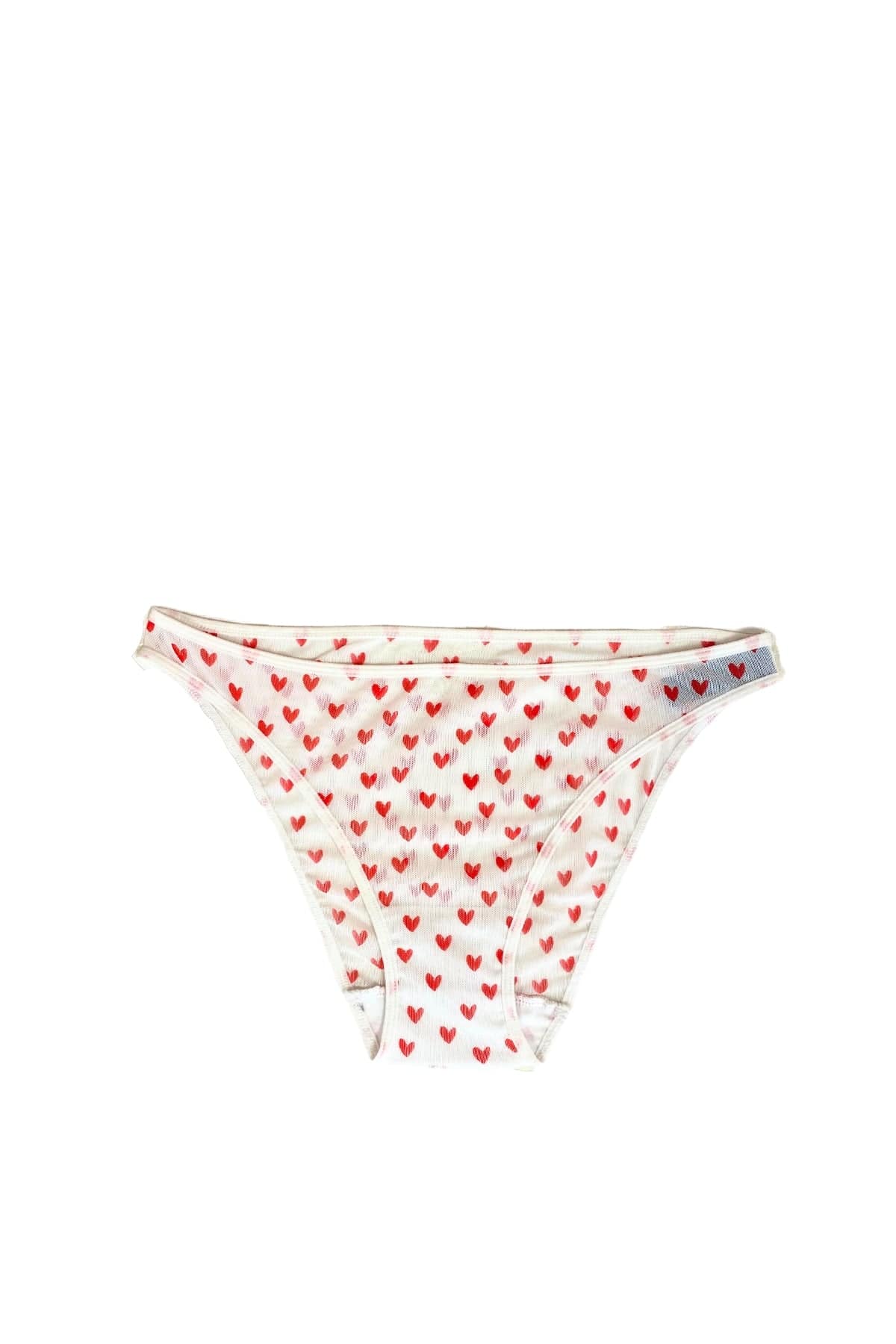 Esquisse lingerie Culotte tulle Petits Coeurs