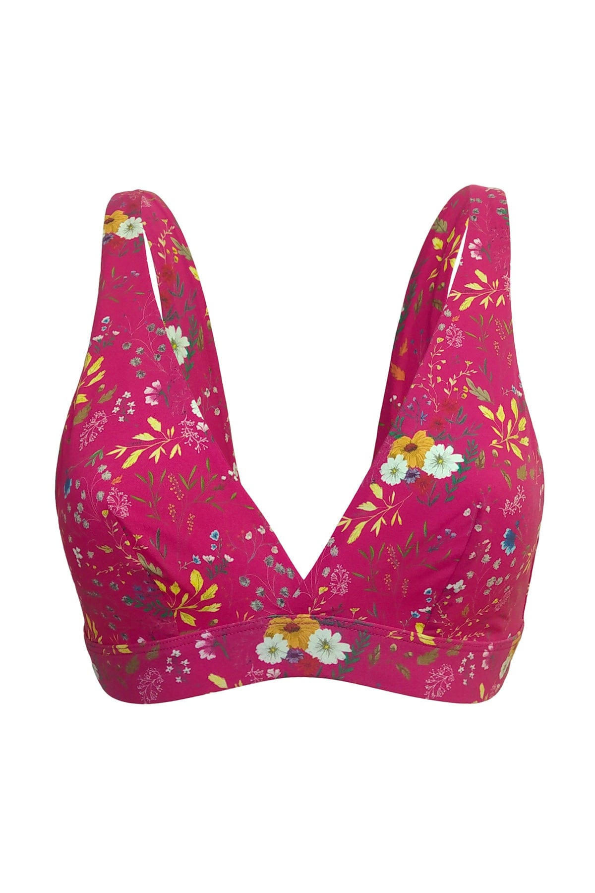 Esquisse lingerie Soutien-gorge cache-cœur - Fleurette orchidée