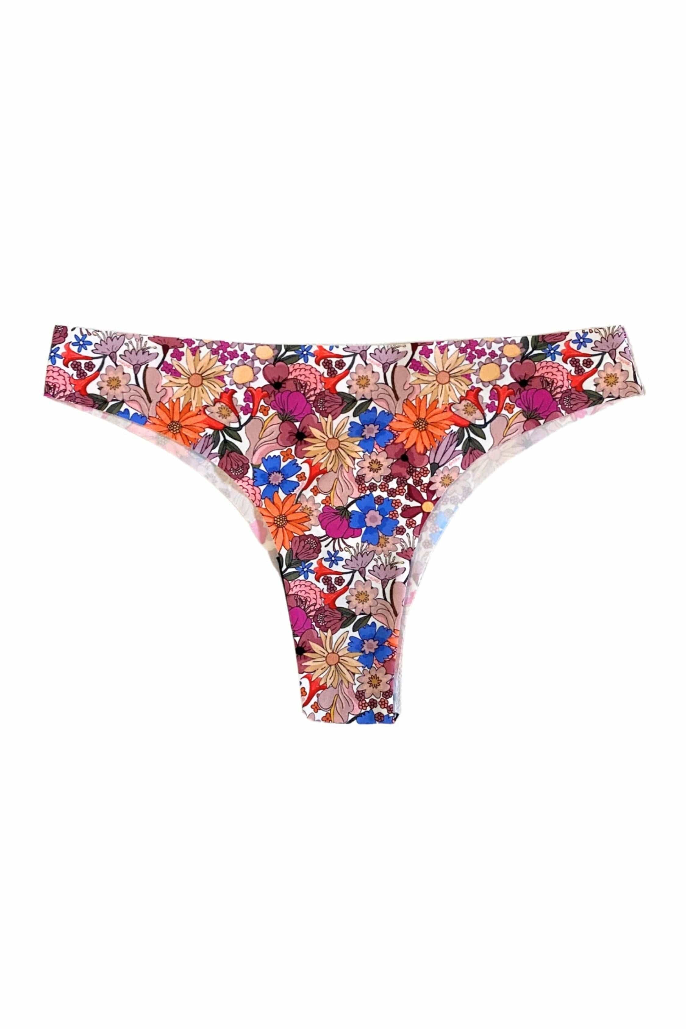 Esquisse lingerie Tanga Hippy Flower