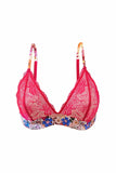 Esquisse lingerie Triangle bonnet dentelle Hippy Flower