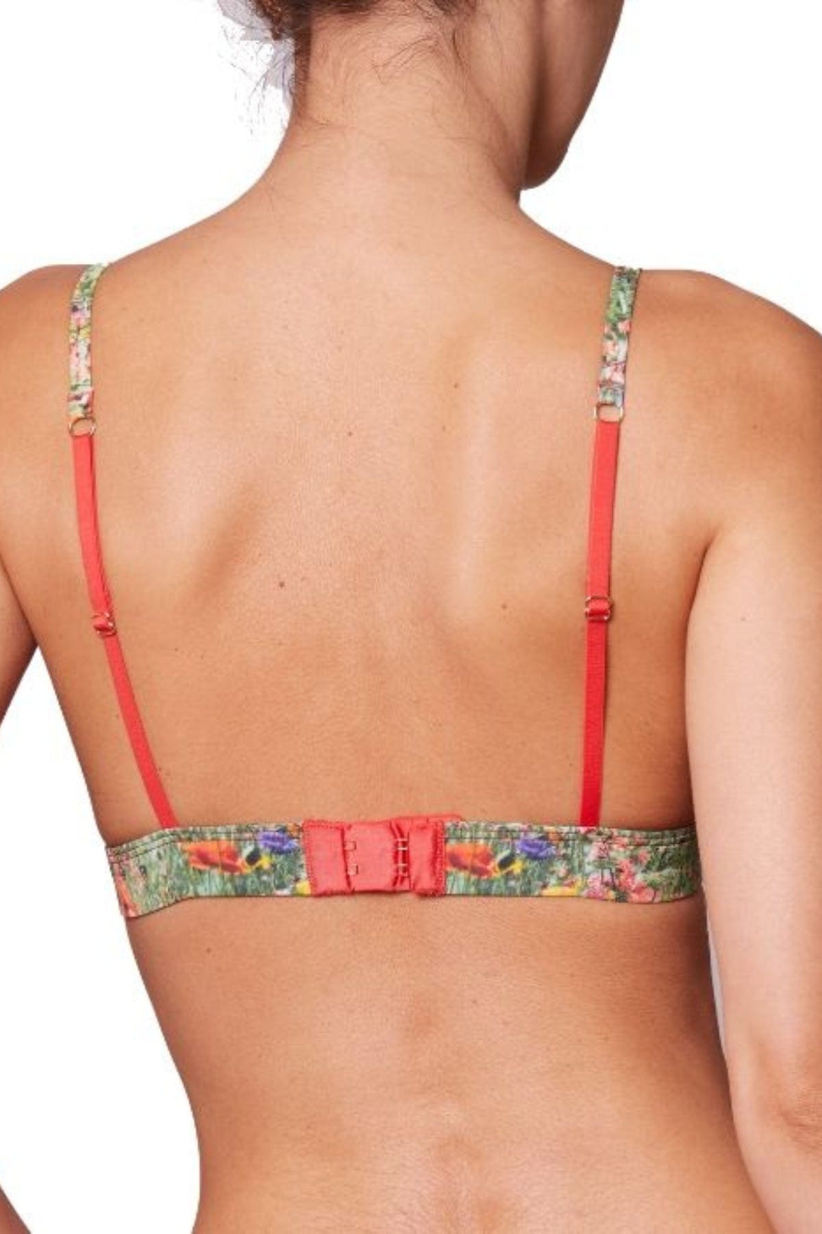 Esquisse lingerie Triangle dentelle Prairie