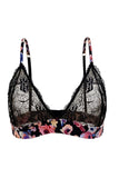Esquisse lingerie Triangle Dentelle Roseraie