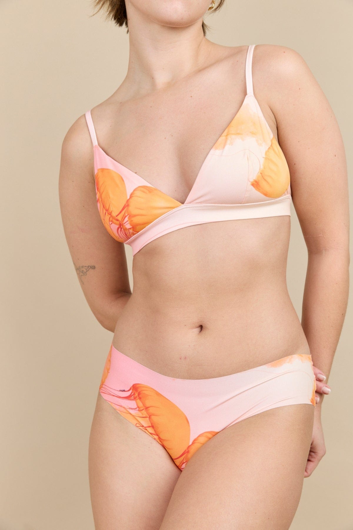 Esquisse lingerie Triangle Méduse