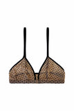 Esquisse lingerie Triangle tulle Pois noirs