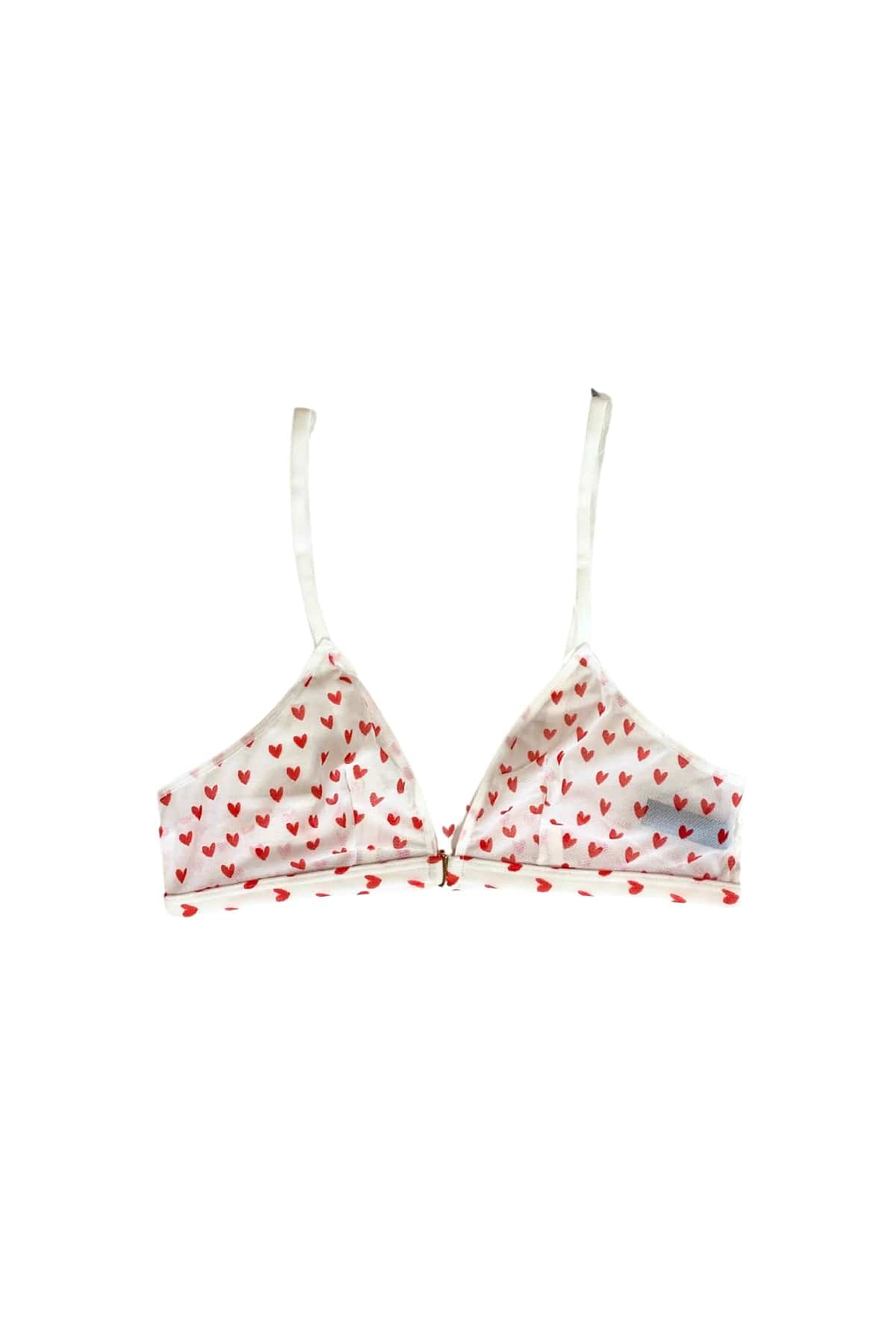 Esquisse lingerie Triangle tulle Petits Coeurs