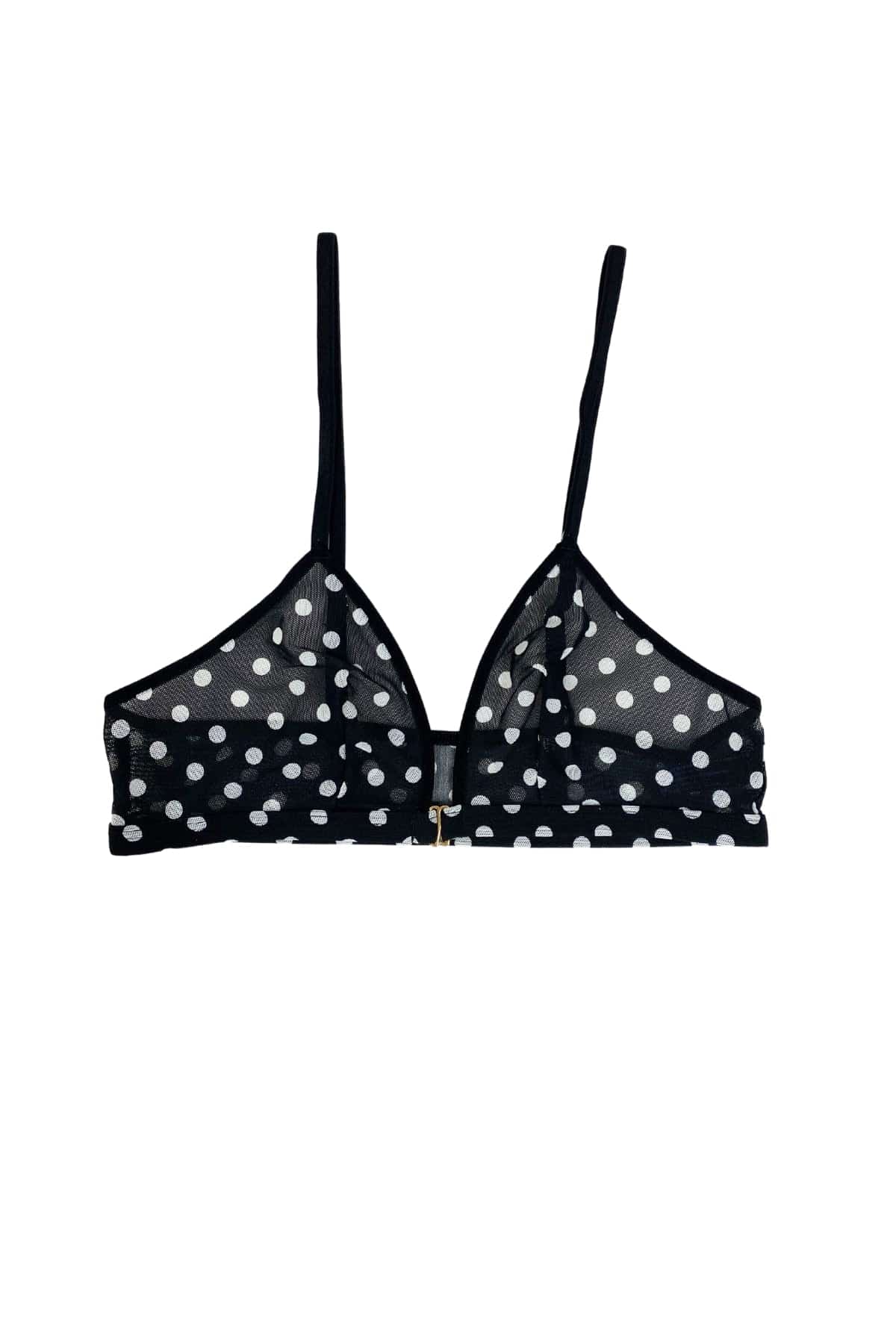 Esquisse lingerie Triangle tulle Pois