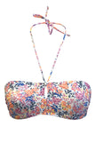 Esquisse lingerie Bandeau maillot Gardénia rose Indien