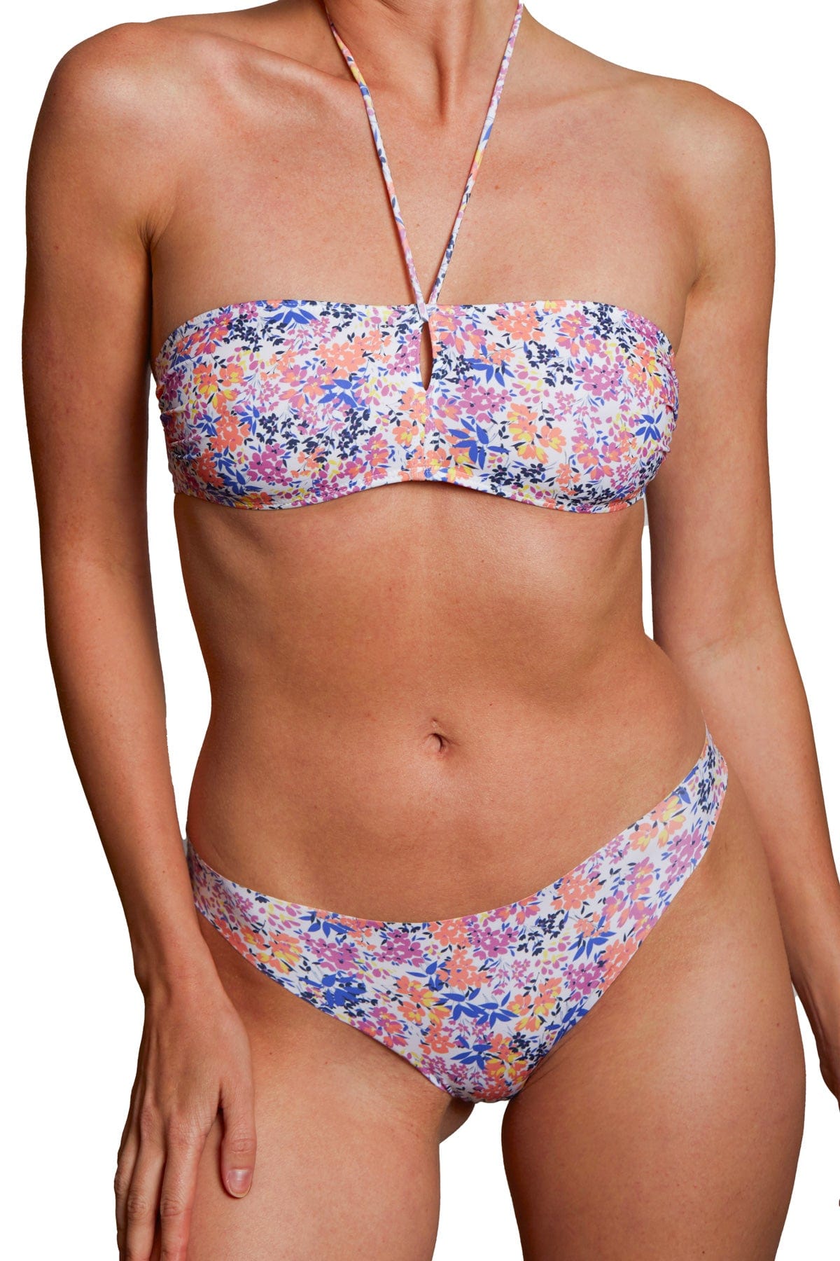 Esquisse lingerie Culotte bain Gardénia Rose Indien