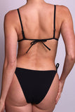 Esquisse lingerie Culotte bain à nouer Barbara noir