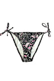 Esquisse lingerie Culotte bain à nouer Indonésie Noir