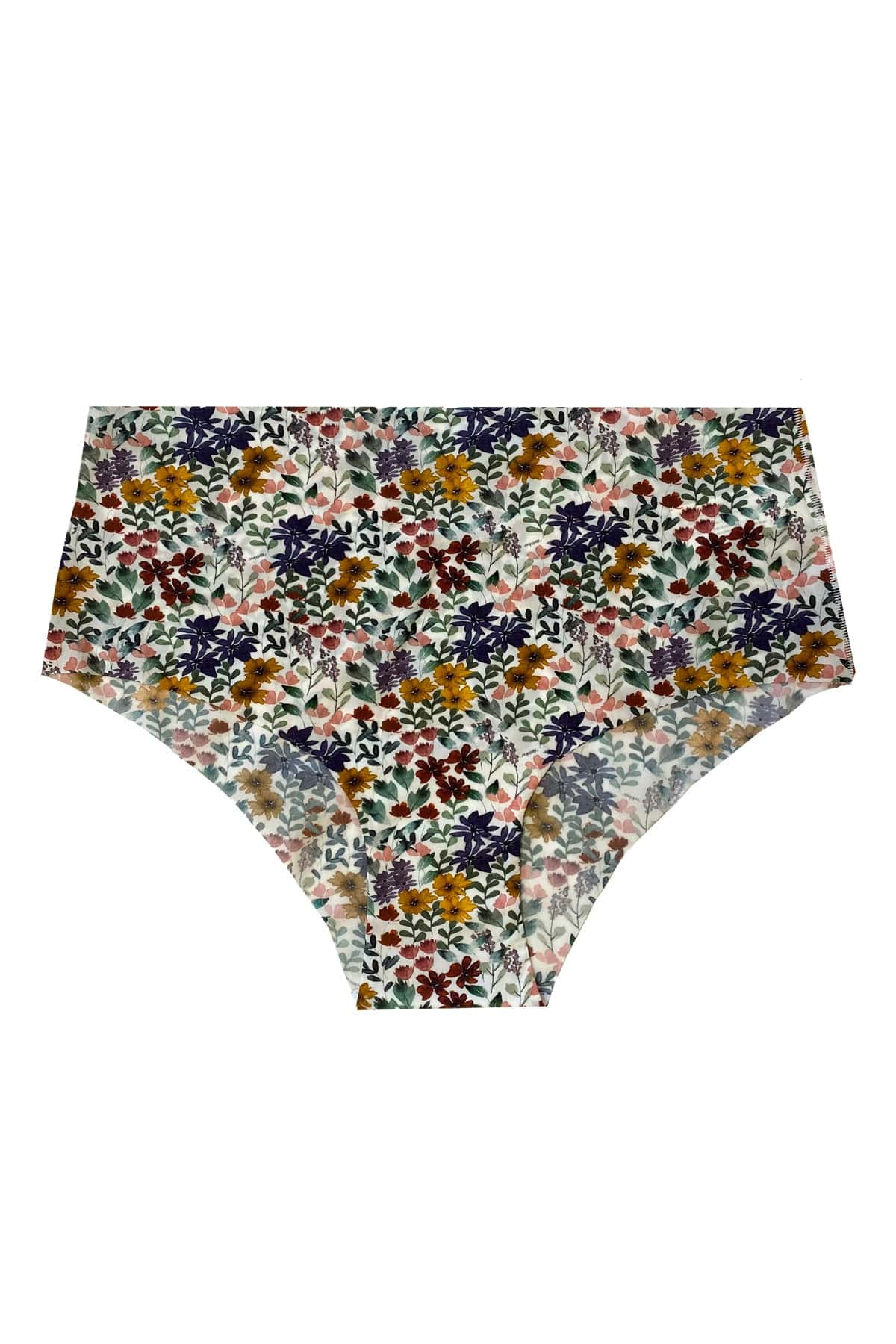 Esquisse lingerie Culotte haute coton bio Violette