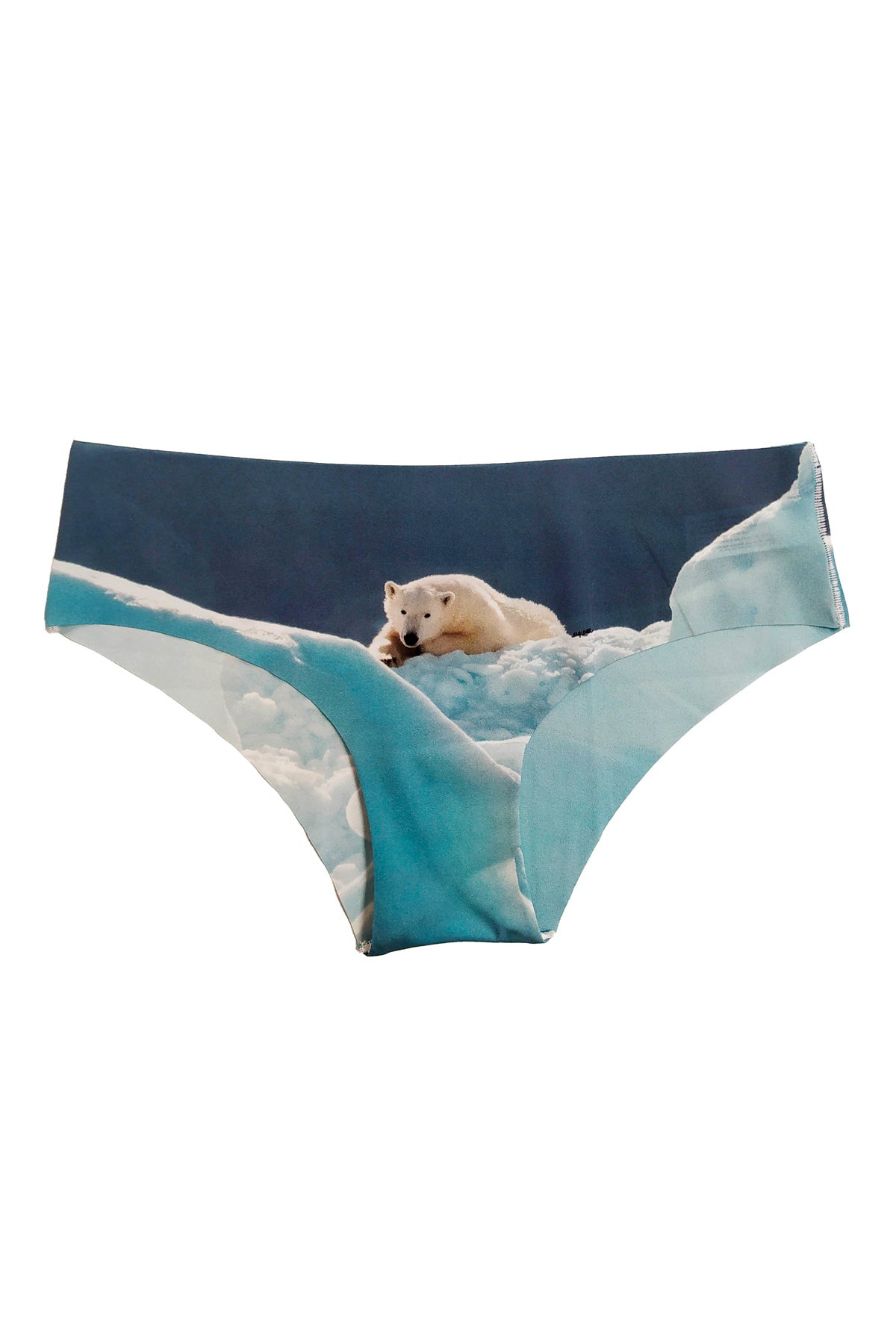 Esquisse lingerie Culotte Ours blanc
