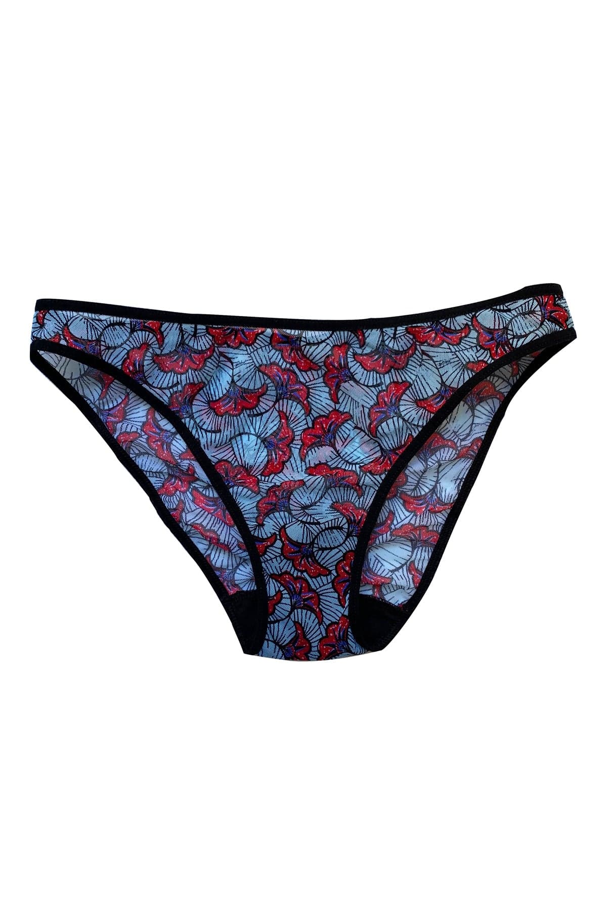 Esquisse lingerie Culotte tulle Hibiscus