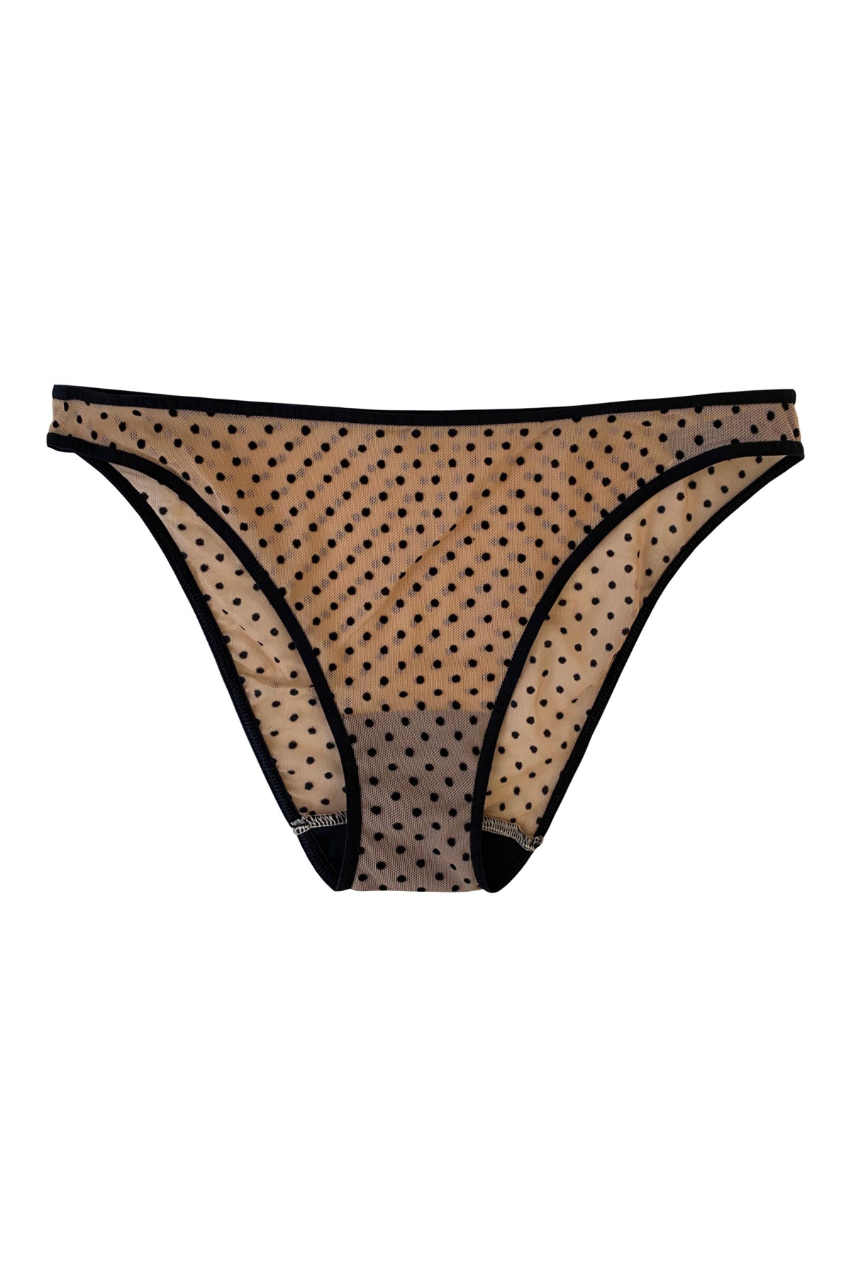 Culotte tulle Pois noir Esquisse lingerie