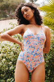 Gardénia Rose Indien printed swimsuit