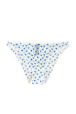 Petits Coeurs Bleus Printed Mesh Panty