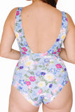 Eclosion Blue Printed Bodysuit