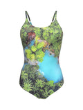 Jungle Lagoon Printed Ring Bodysuit