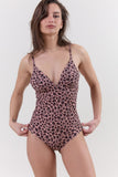 Esquisse lingerie Body Léopard Mocha