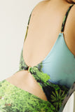 Jungle Lagoon Printed Ring Bodysuit