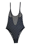 Esquisse lingerie Body tulle Pois