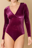 Esquisse lingerie Body Velours