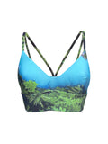 Jungle Lagoon Printed Bralette