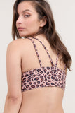 Esquisse lingerie Brassière Léopard Mocha