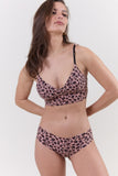 Esquisse lingerie Brassière Léopard Mocha
