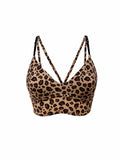 Esquisse lingerie Brassière Léopard Mocha