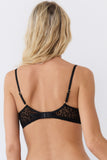 Brassière tulle Léopard velours Esquisse lingerie