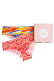 Coffret 2 Culottes Grafique et Mosaïque Esquisse lingerie