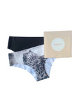 Coffret 2 Culottes Leopard Esquisse lingerie